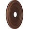 Ekena Millwork Traditional PVC Medallion (Canopies up to 11 1/2"), 19"OD x 3 1/2"ID x 1 1/2"P, Metallic Rust CMP19TRDRU - alternate 2